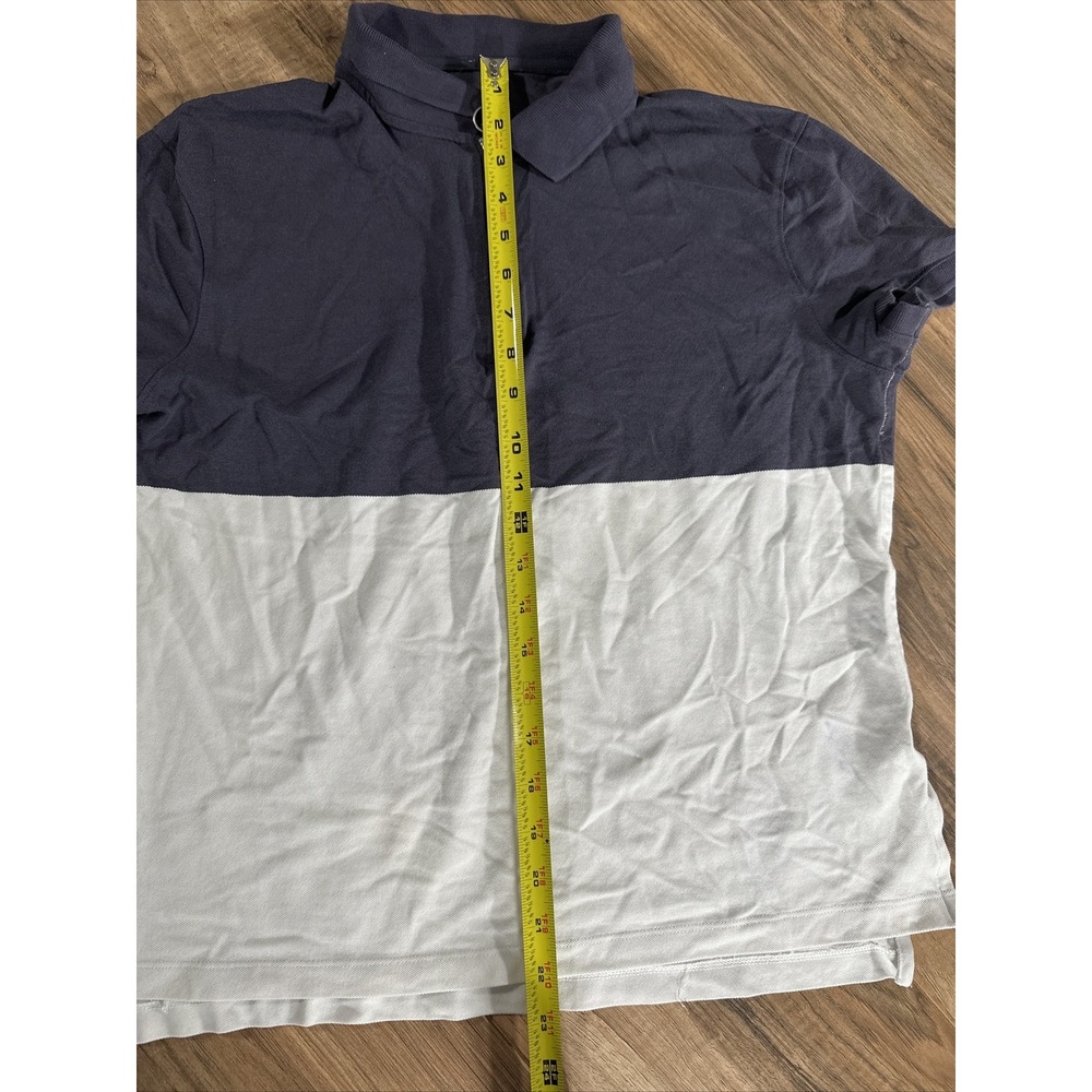 Women's Nike Dri-Fit Oversized 3/4 Zip Pullover T-Shirt Size Medium Blue/ White - Picture 5 of 9